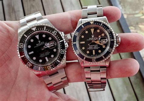 rolex sea dweller v submariner